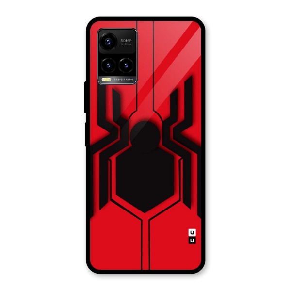 Center Spider Glass Back Case for Vivo Y21A