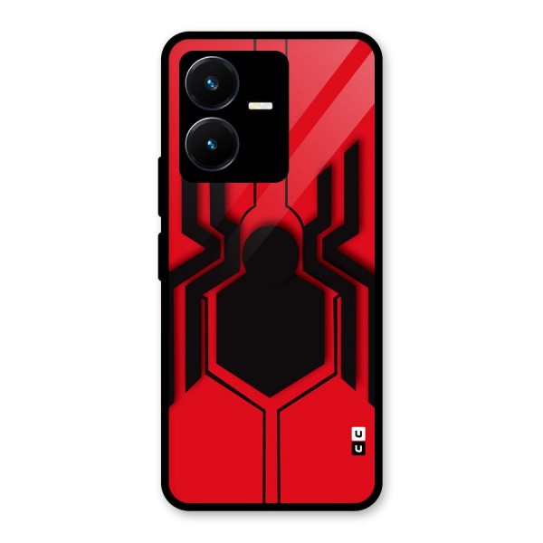 Center Spider Glass Back Case for Vivo Y22