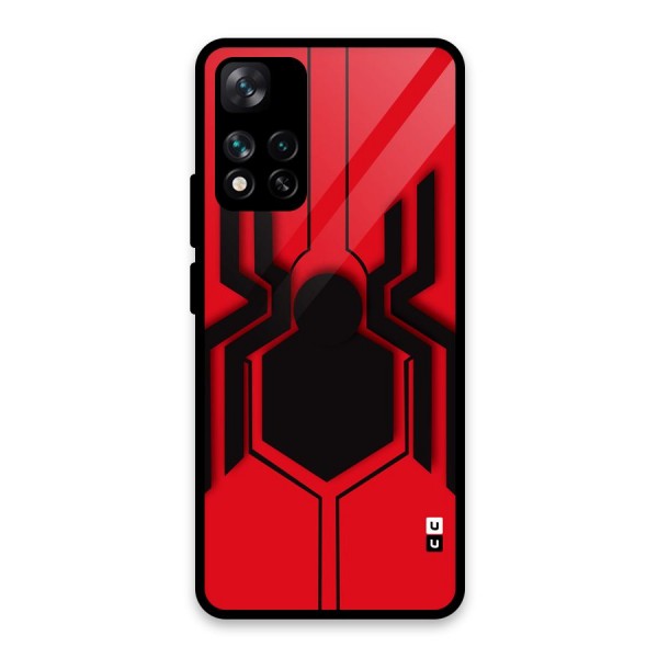 Center Spider Glass Back Case for Xiaomi 11i 5G