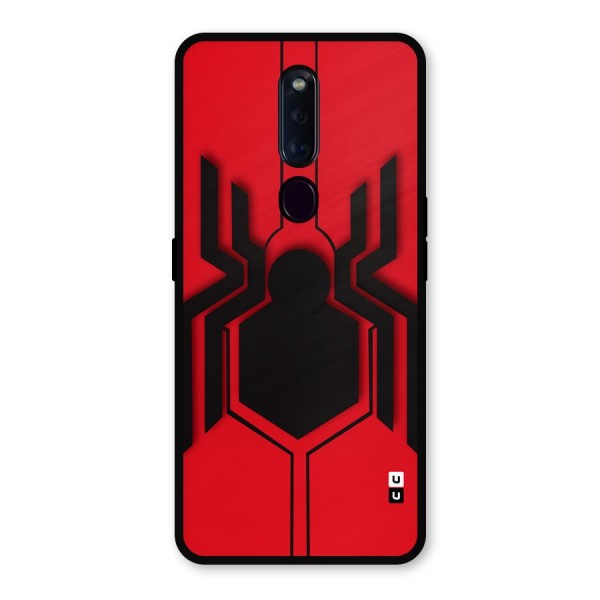 Center Spider Metal Back Case for Oppo F11 Pro