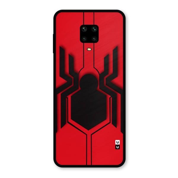 Center Spider Metal Back Case for Redmi Note 10 Lite