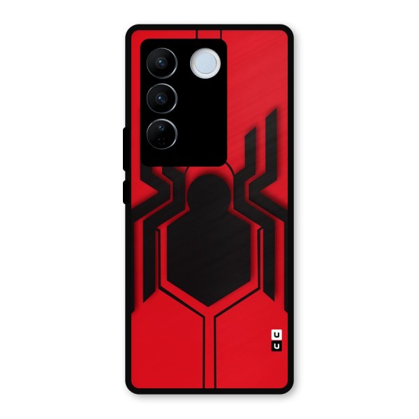 Center Spider Metal Back Case for Vivo V27 Pro