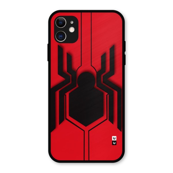 Center Spider Metal Back Case for iPhone 11