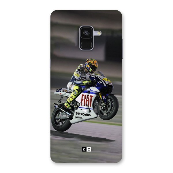 Champion Biker Back Case for Galaxy A8 Plus