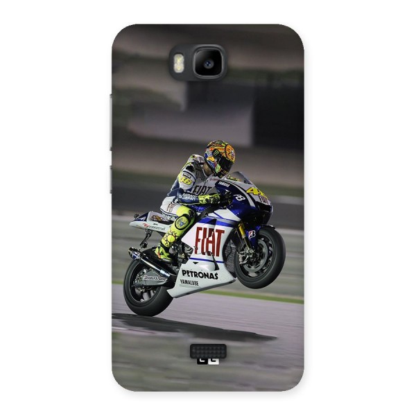 Champion Biker Back Case for Honor Bee