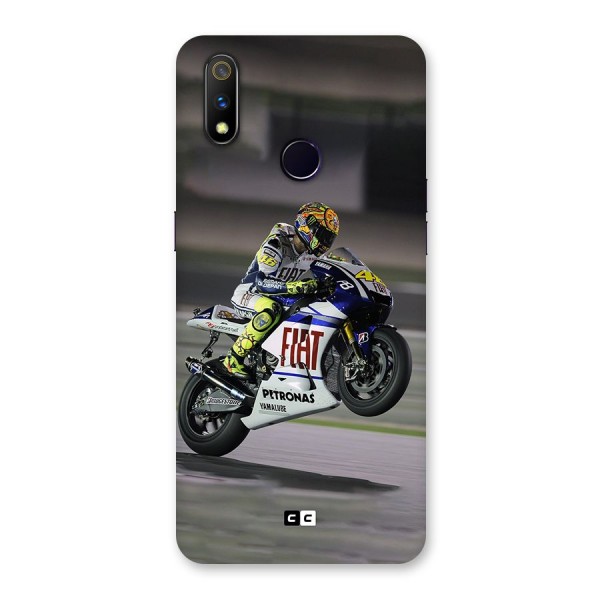 Champion Biker Back Case for Realme 3 Pro