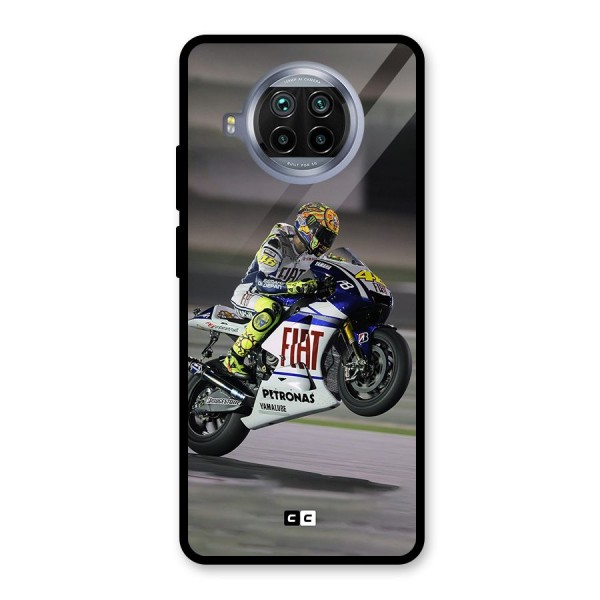 Champion Biker Glass Back Case for Mi 10i