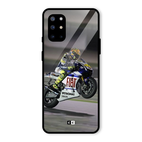 Champion Biker Glass Back Case for OnePlus 8T