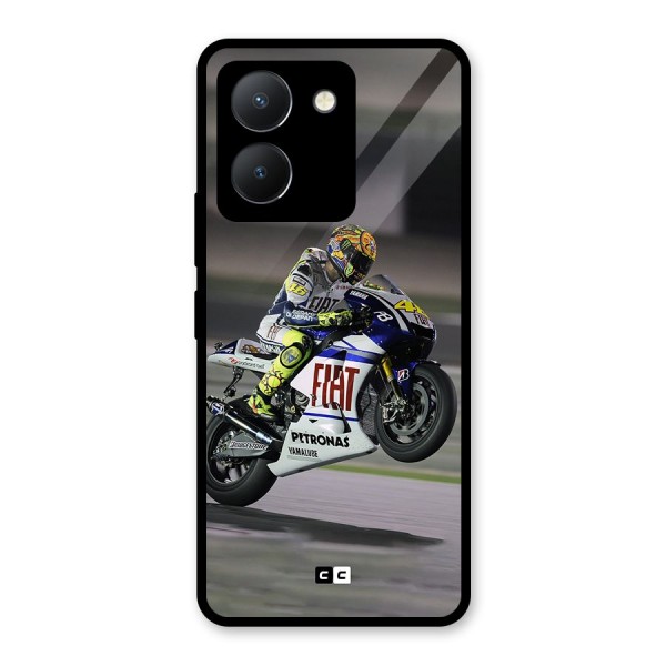 Champion Biker Glass Back Case for Vivo Y36