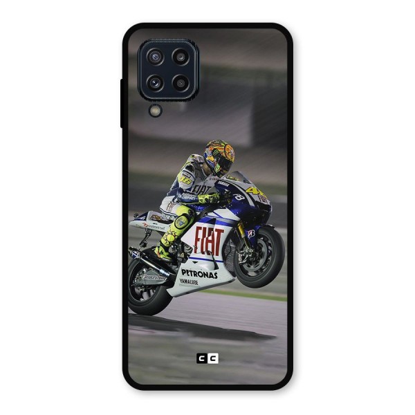 Champion Biker Metal Back Case for Galaxy M32