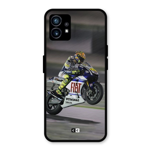 Champion Biker Metal Back Case for Nothing Phone 1