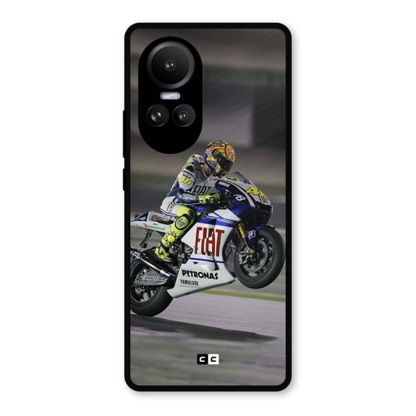 Champion Biker Metal Back Case for Oppo Reno10