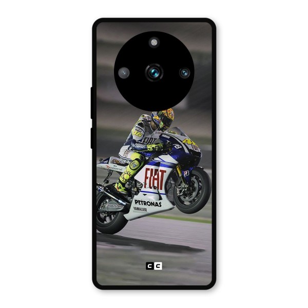 Champion Biker Metal Back Case for Realme 11 Pro