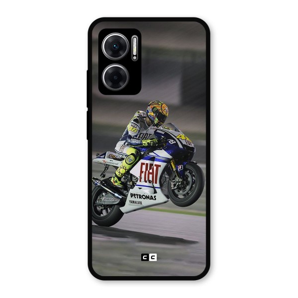 Champion Biker Metal Back Case for Redmi 11 Prime 5G