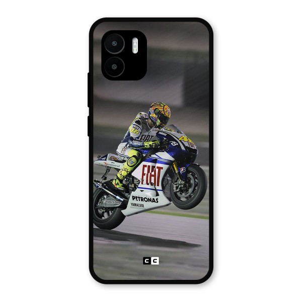 Champion Biker Metal Back Case for Redmi A2