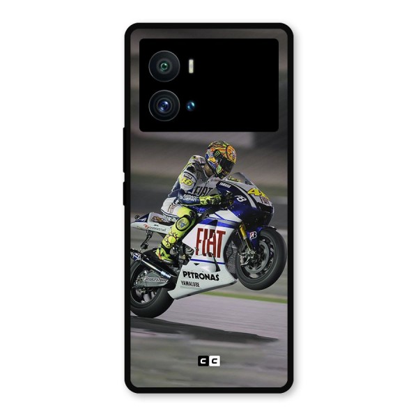 Champion Biker Metal Back Case for iQOO 9 Pro