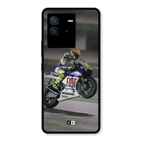 Champion Biker Metal Back Case for iQOO Neo 6 5G