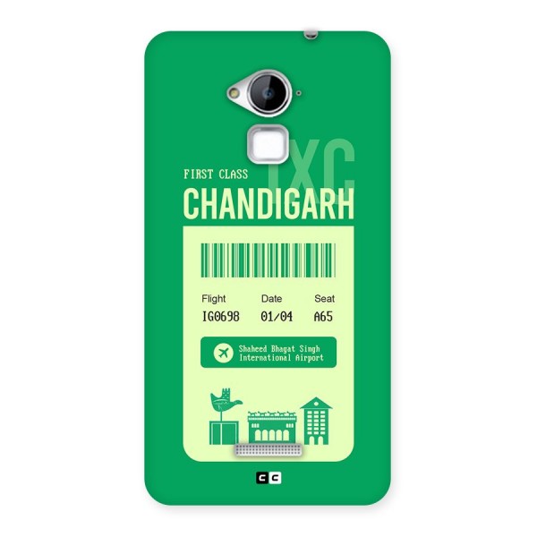 Chandigarh Boarding Pass Back Case for Coolpad Note 3