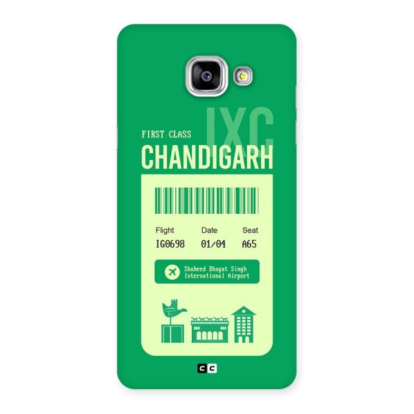 Chandigarh Boarding Pass Back Case for Galaxy A5 (2016)