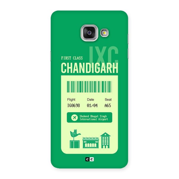 Chandigarh Boarding Pass Back Case for Galaxy A7 (2016)