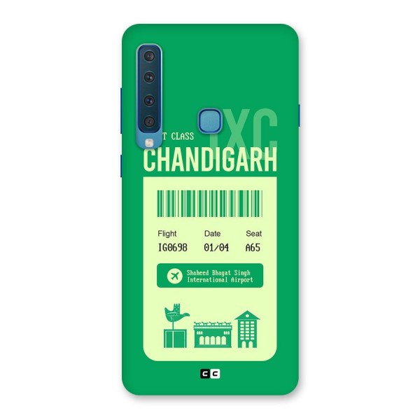 Chandigarh Boarding Pass Back Case for Galaxy A9 (2018)