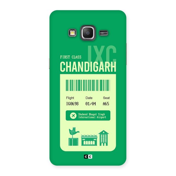 Chandigarh Boarding Pass Back Case for Galaxy Grand Prime