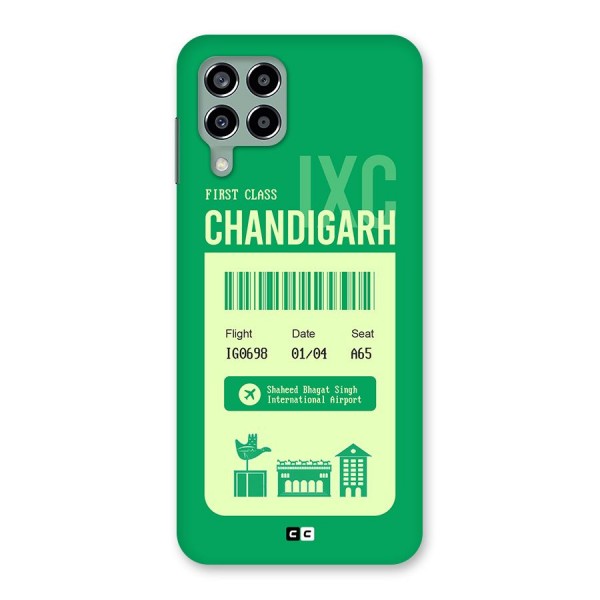 Chandigarh Boarding Pass Back Case for Galaxy M33