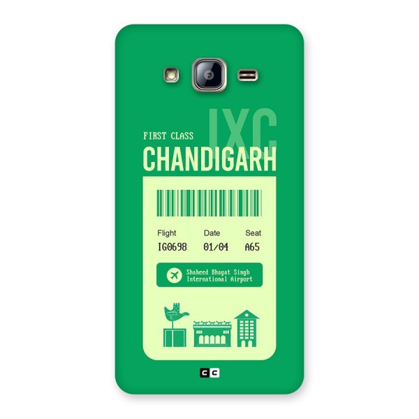 Chandigarh Boarding Pass Back Case for Galaxy On5