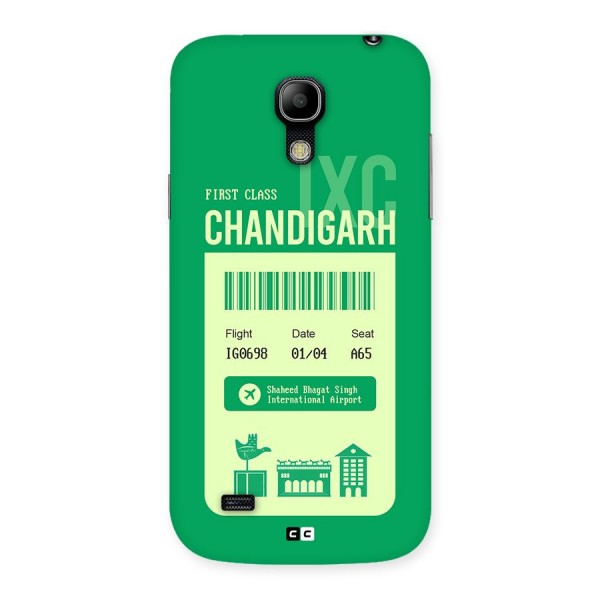 Chandigarh Boarding Pass Back Case for Galaxy S4 Mini