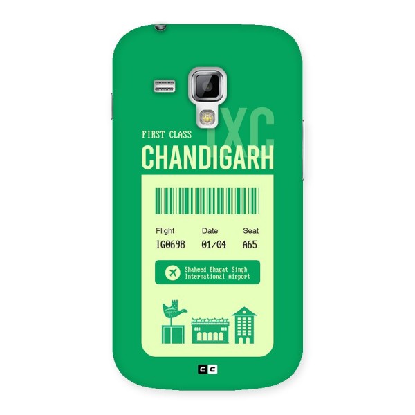 Chandigarh Boarding Pass Back Case for Galaxy S Duos