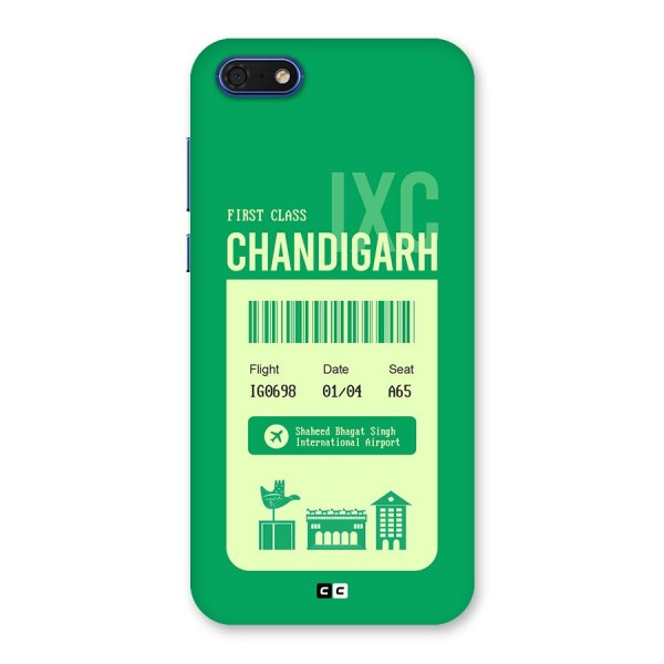 Chandigarh Boarding Pass Back Case for Honor 7s