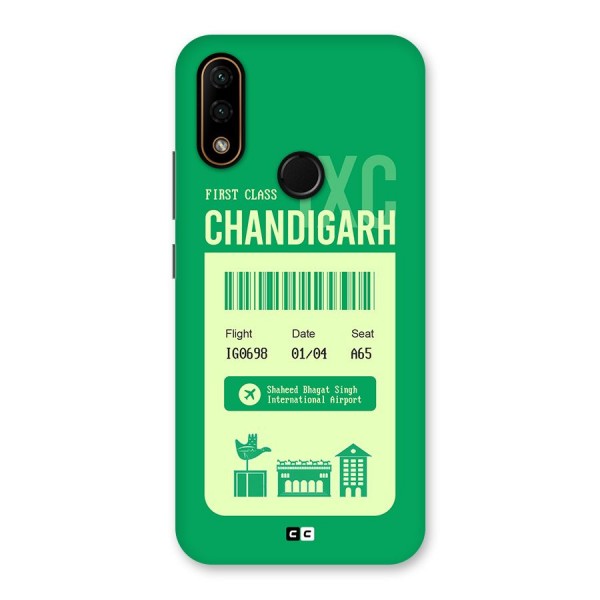 Chandigarh Boarding Pass Back Case for Lenovo A6 Note