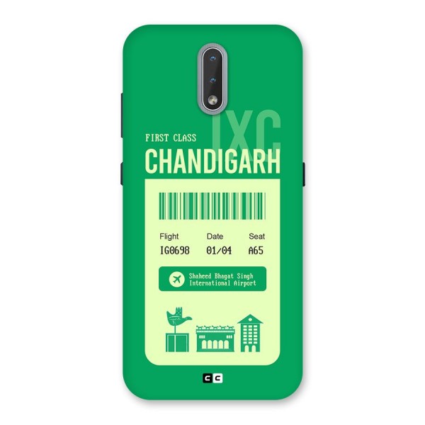 Chandigarh Boarding Pass Back Case for Nokia 2.3