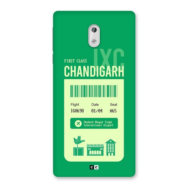 Chandigarh Boarding Pass Back Case for Nokia 3