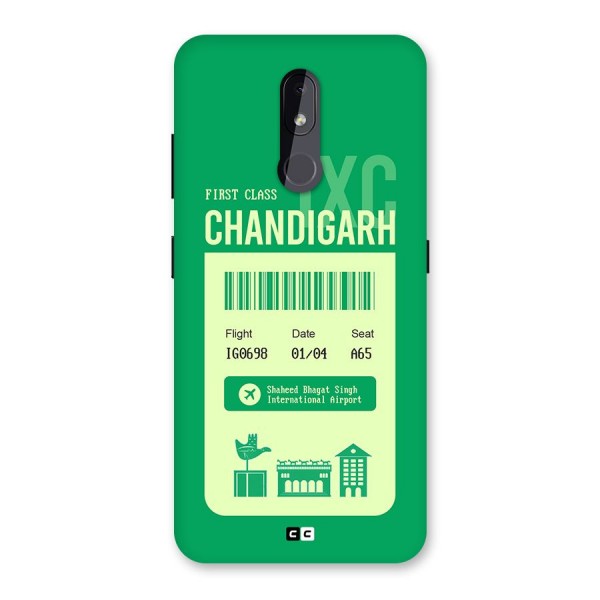 Chandigarh Boarding Pass Back Case for Nokia 3.2