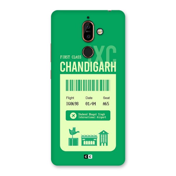 Chandigarh Boarding Pass Back Case for Nokia 7 Plus