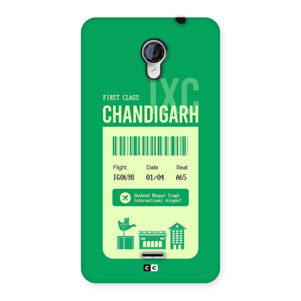 Chandigarh Boarding Pass Back Case for Unite 2 A106