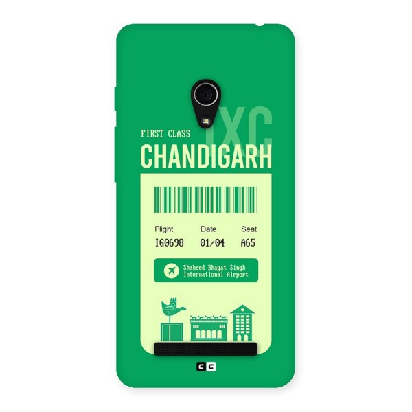 Chandigarh Boarding Pass Back Case for Zenfone 5