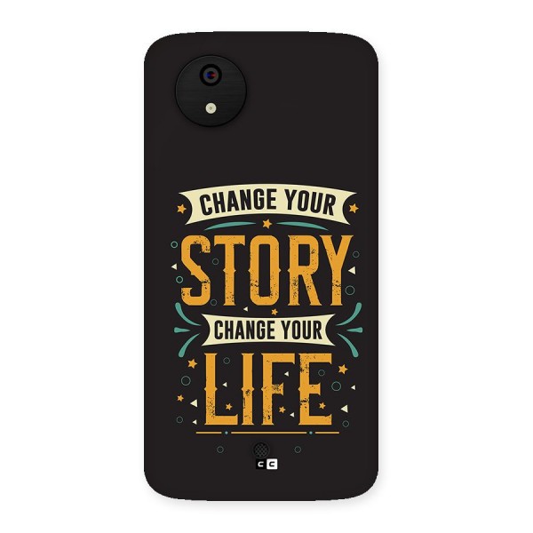 Change Your Life Back Case for Canvas A1  AQ4501