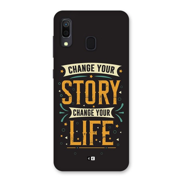 Change Your Life Back Case for Galaxy A30