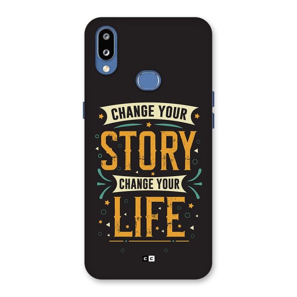 Change Your Life Back Case for Galaxy M01s