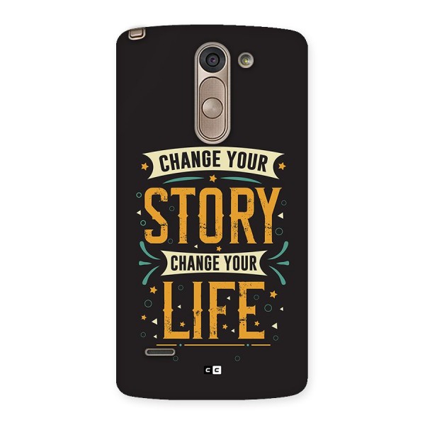 Change Your Life Back Case for LG G3 Stylus