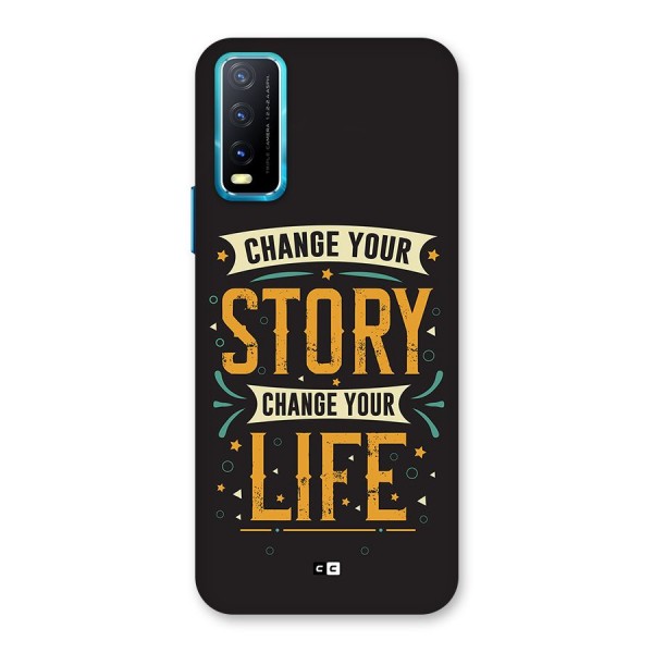 Change Your Life Back Case for Vivo Y12s