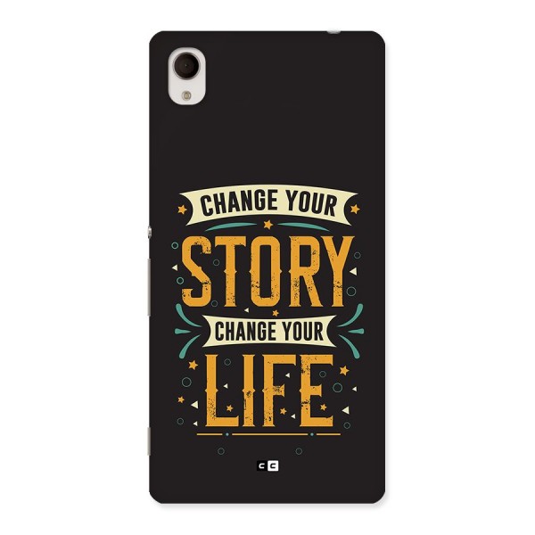 Change Your Life Back Case for Xperia M4