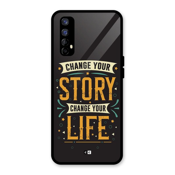 Change Your Life Glass Back Case for Realme 7