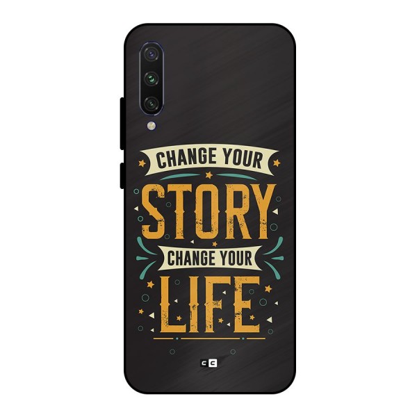 Change Your Life Metal Back Case for Mi A3