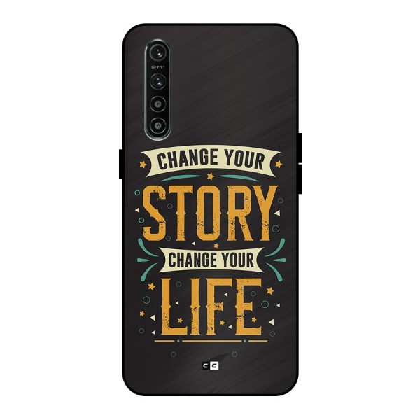 Change Your Life Metal Back Case for Realme XT