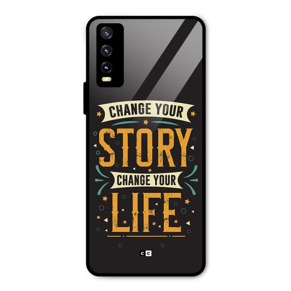 Change Your Life Metal Back Case for Vivo Y20 2021