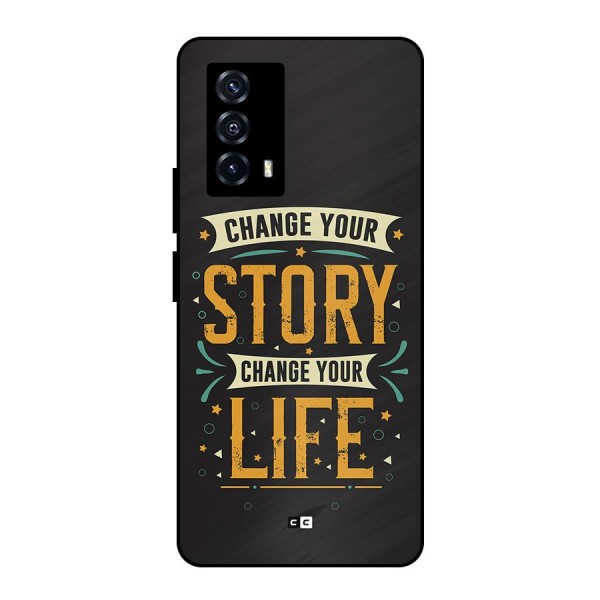 Change Your Life Metal Back Case for iQOO Z5