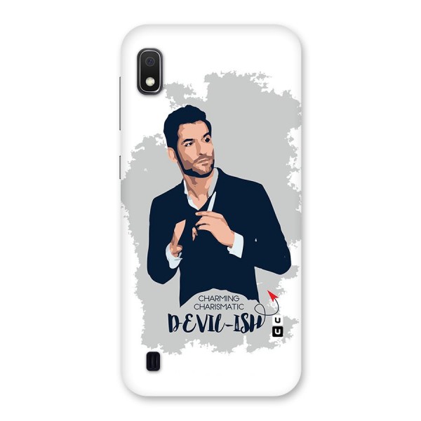 Charming Charismatic Lucifer Back Case for Galaxy A10